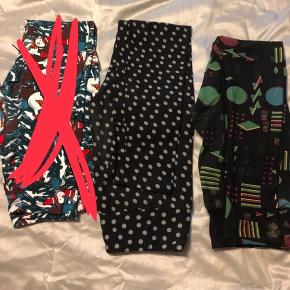 Lularoe OS Leggings - Picture 2 of 6
